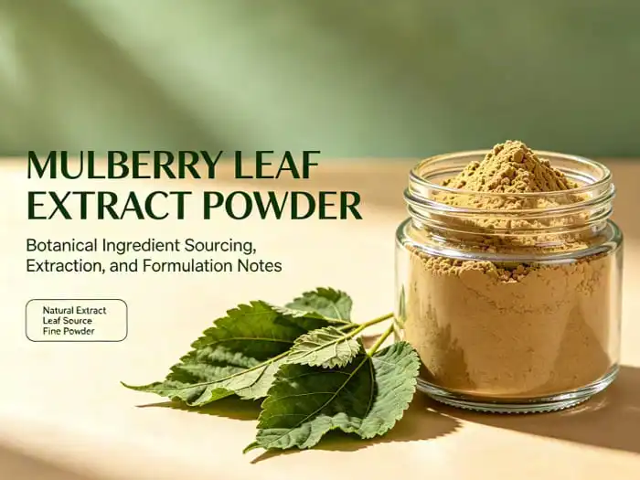 Mulberry Leaf Extract Powder: The Ultimate Natural Blood Sugar Regulator